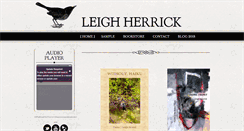 Desktop Screenshot of leighherrick.com