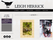 Tablet Screenshot of leighherrick.com